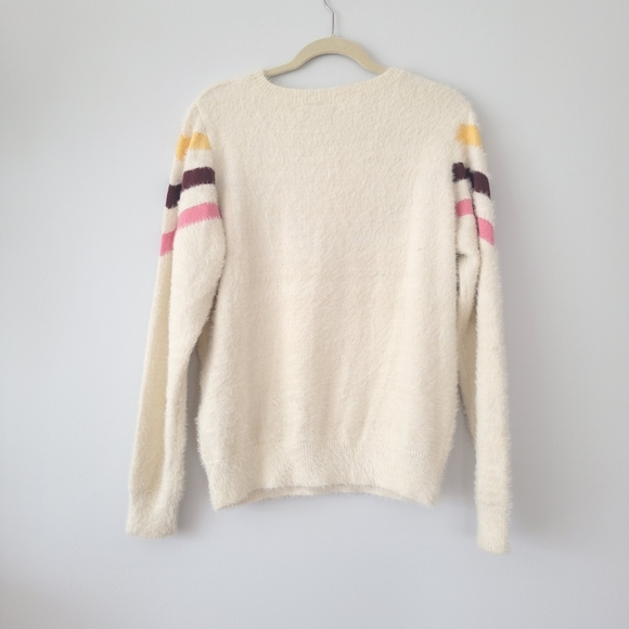 ICHI Crew Neck Long Sleeve Soft Ihmelody Sweater - Picture 6 of 8